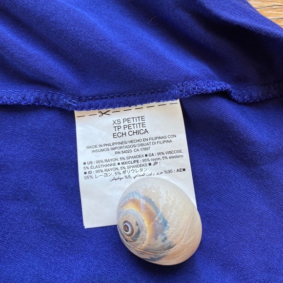 Old Navy Knit Swing Dress Hero Blue XSP - Picture 7 of 7